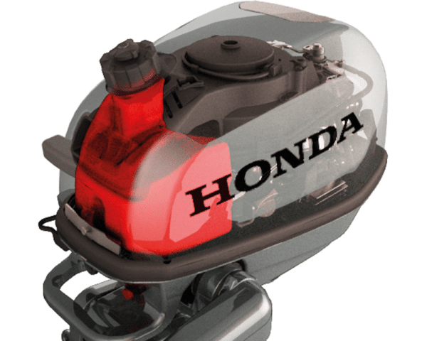 Honda BF 5 beépített tank