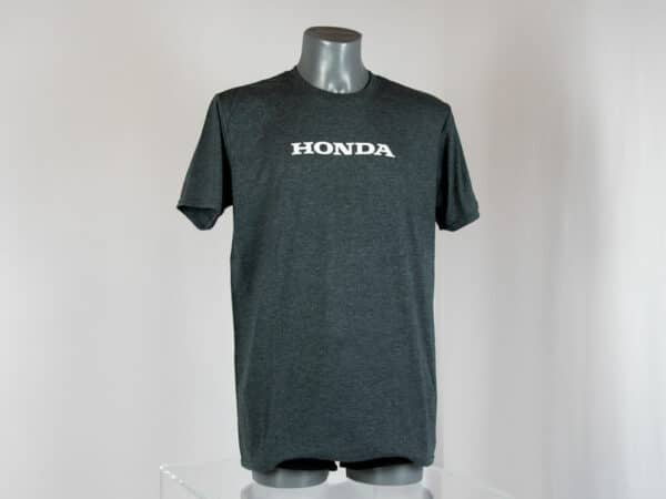Honda póló szürke alapon fehér logóval