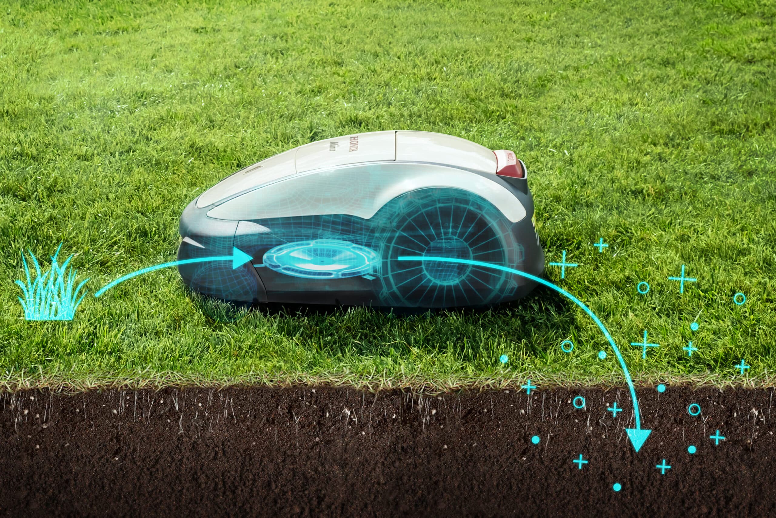 Honda Miimo HRM3000+TCU klasszikus robotfűnyíró